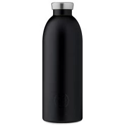 24Bottles Basic Clima Trinkflasche 850 Ml In Stone Tuxedo Black