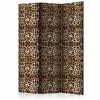 Paravent Animal Theme [Room Dividers] In Braun,Schwarz,Beige