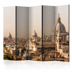 Paravent Rome - Bird's Eye View II [Room Dividers] In Braun