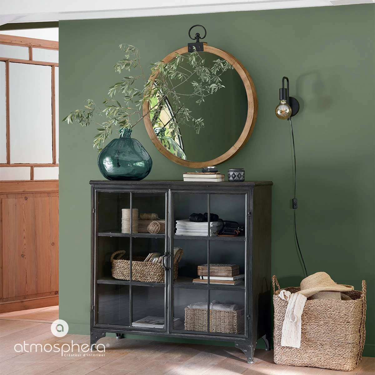 Wandleuchte In Schwarz – Bild 2