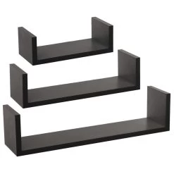 Wandregal In Schwarz