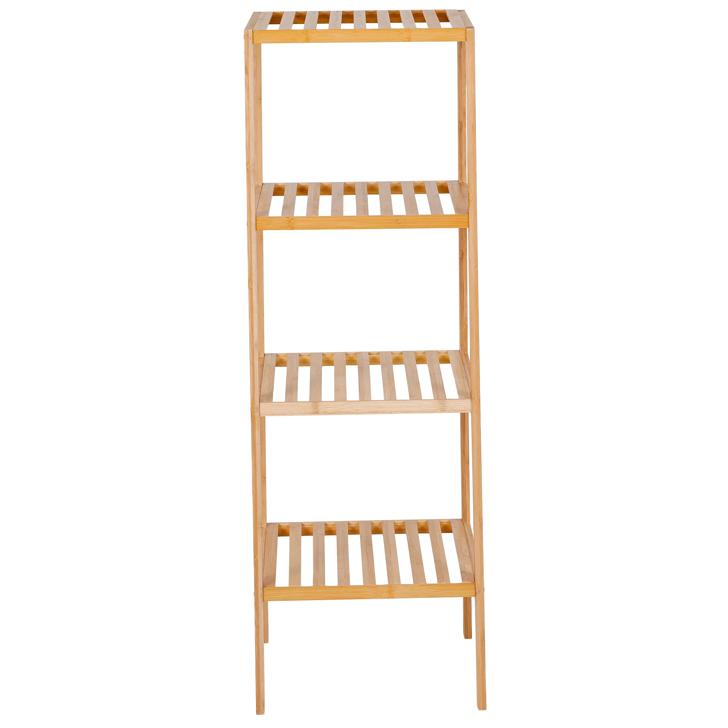 Bambusregal, 4 Ablagen, Natur – Bild 2