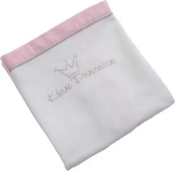 Fleece- Babydecke Kleine Prinzessin, Rosa, 75 X 100 Cm