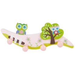 Kindergarderobe Eule - Ab Geburt In Mehrfarbig