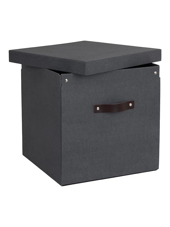 Aufbewahrungsbox "Logan" In Schwarz - (B)31,5 X (H)31 X (T)31,5 Cm – Bild 2