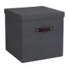 Aufbewahrungsbox "Logan" In Schwarz - (B)31,5 X (H)31 X (T)31,5 Cm