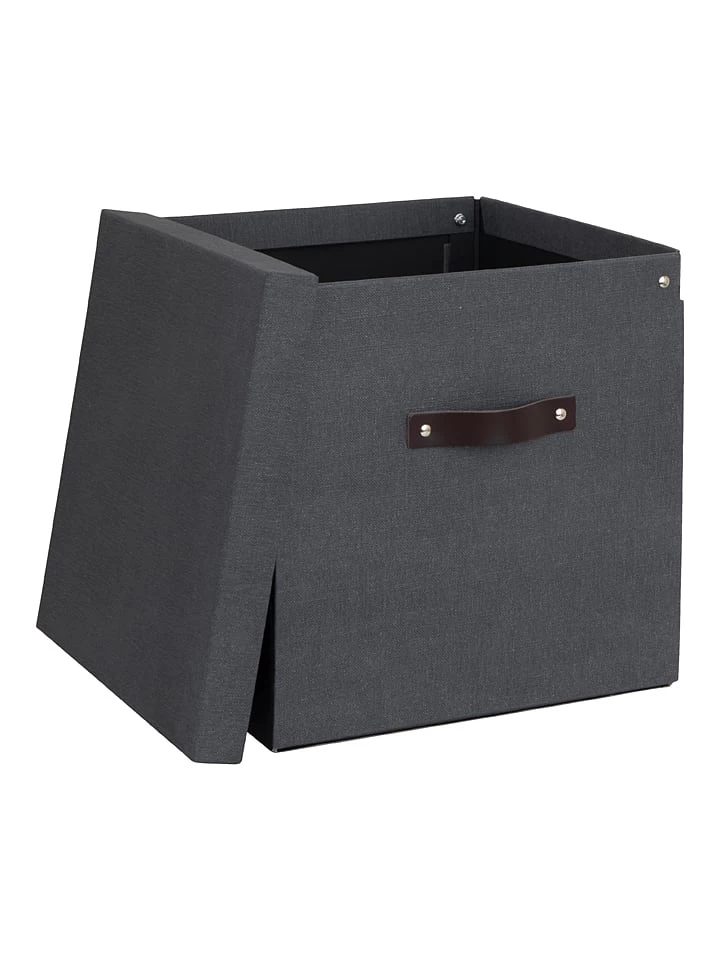 Aufbewahrungsbox "Logan" In Schwarz - (B)31,5 X (H)31 X (T)31,5 Cm – Bild 3