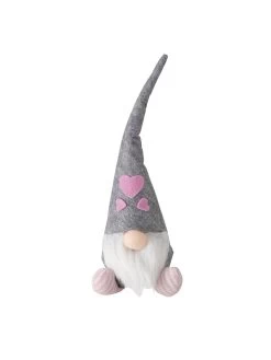 Dekofigur "Ivono" In Grau - (H)35 Cm