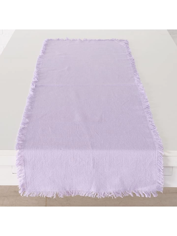 Tischläufer "Lenea" In Flieder - (L)140 X (B)40 Cm – Bild 2