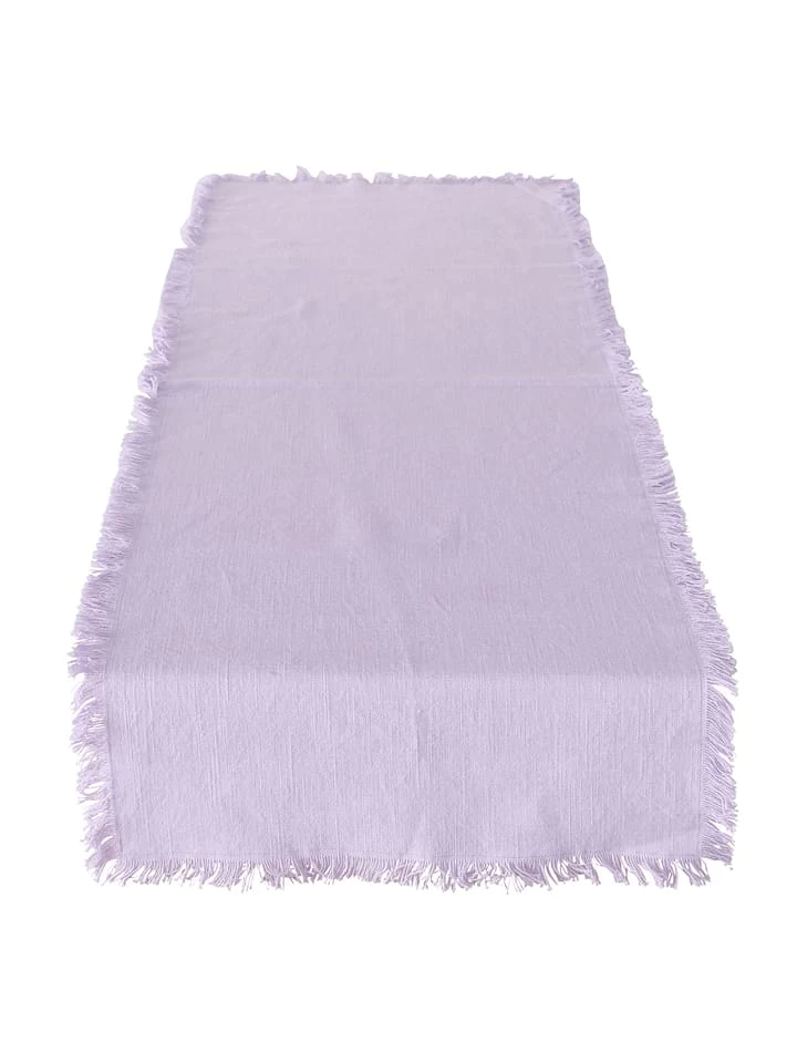 Tischläufer "Lenea" In Flieder - (L)140 X (B)40 Cm