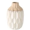 Vase "Malia" In Creme