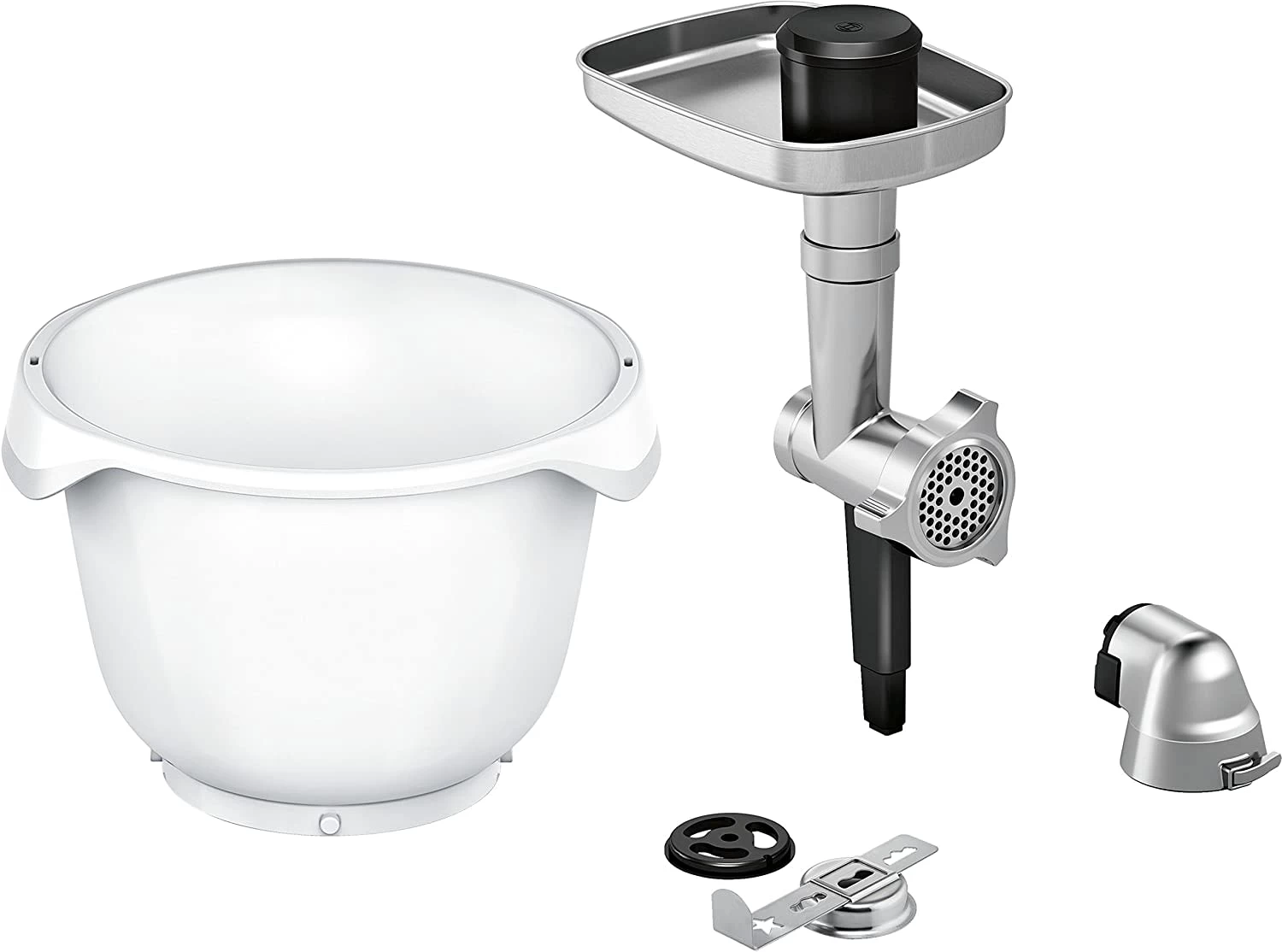Bosch Fleischwolf Set BakingSensation MUZ9BS1 In Silber