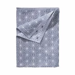 3x Küchentuch L 67 X B 50cm FJORD In Dunkelblau