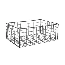 Aufbewahrungskorb Rechteckig L 34 X B 24cm DEPOSIT In Schwarz
