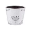 Blumentopf Ø14cm EVERGREEN In Schwarz-Weiß