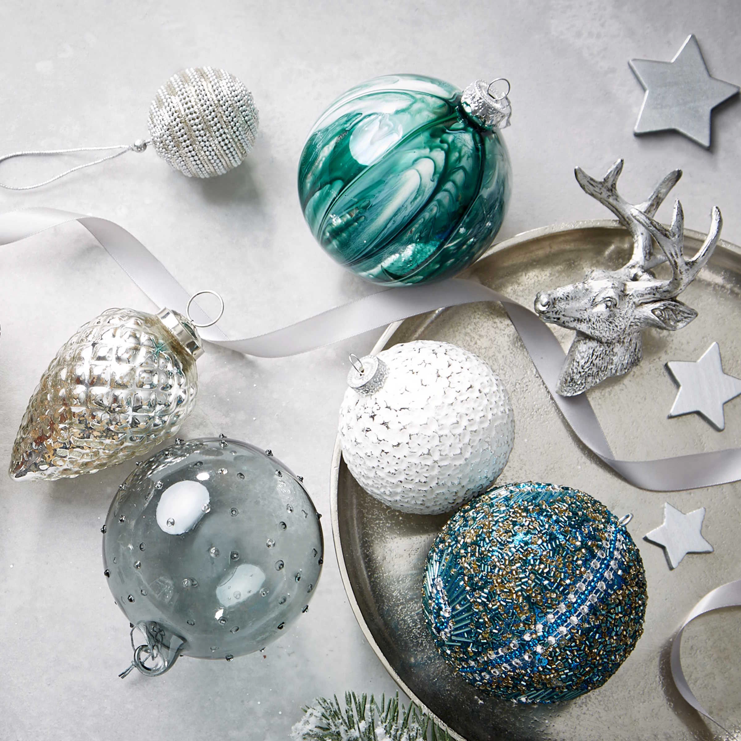 Deko-Teller Ø27cm BANQUET In Silber – Bild 5