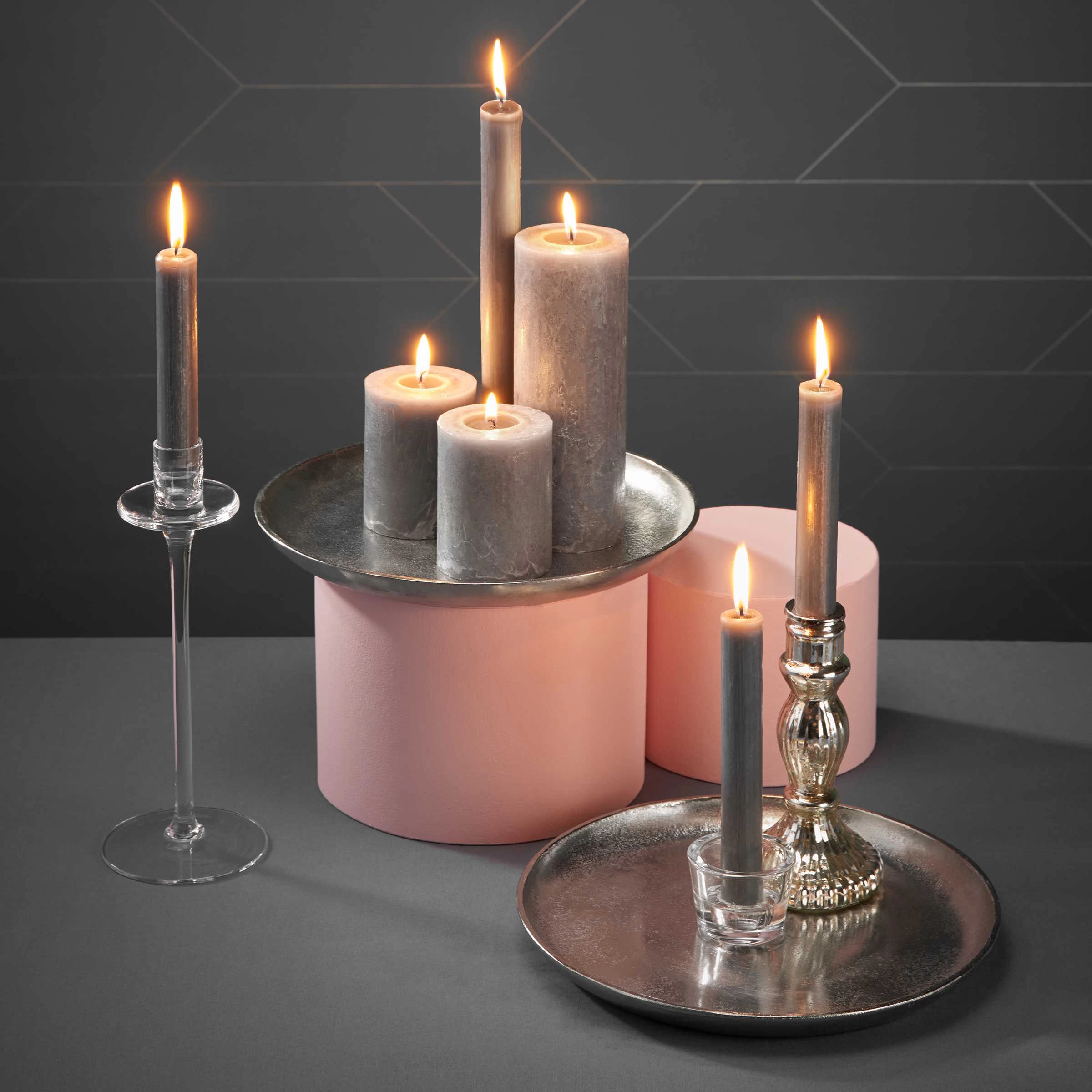 Deko-Teller Ø27cm BANQUET In Silber – Bild 7