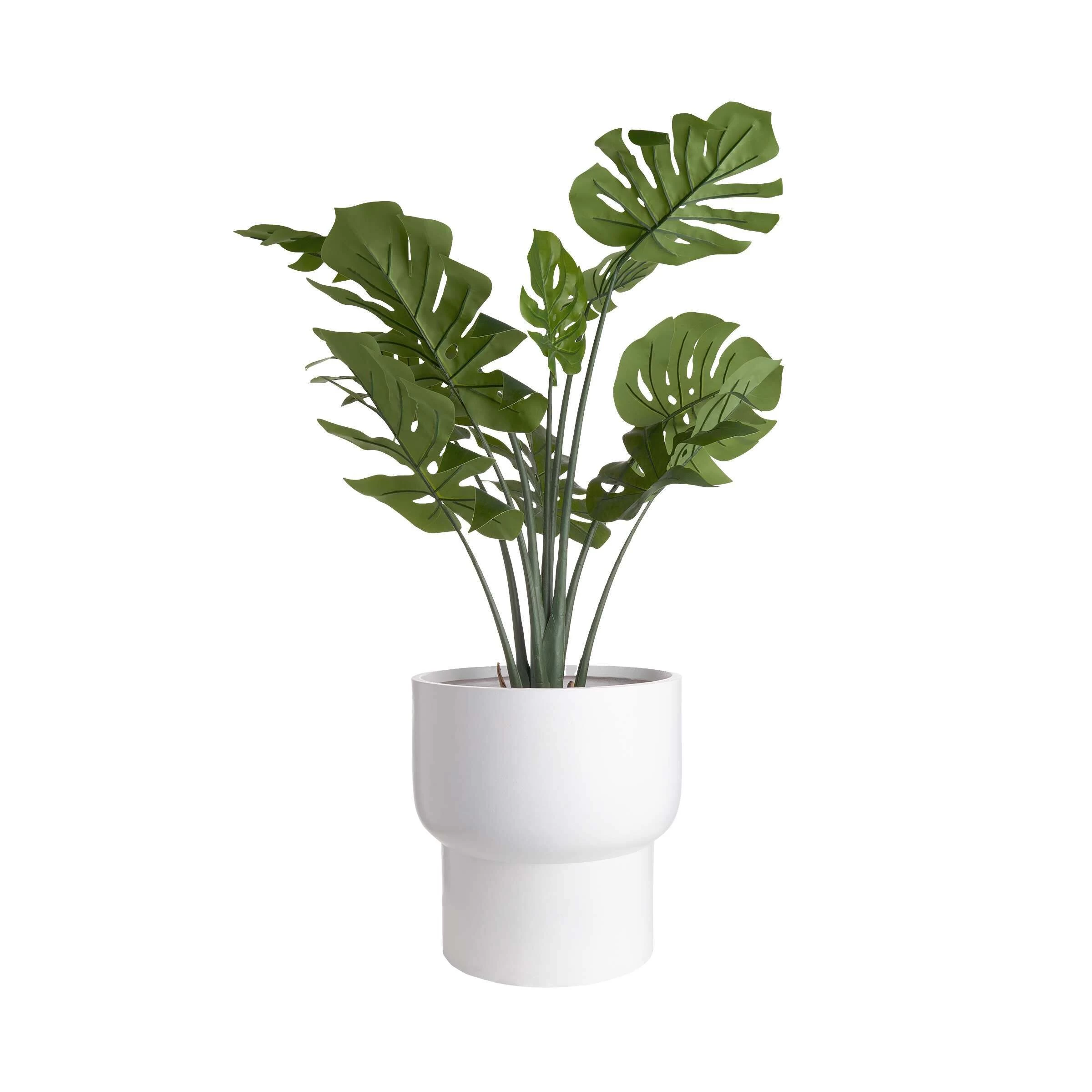 Pflanztopf Ø39cm LOFT In Weiß – Bild 3