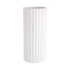 Vase Höhe 32cm LIV In Weiß