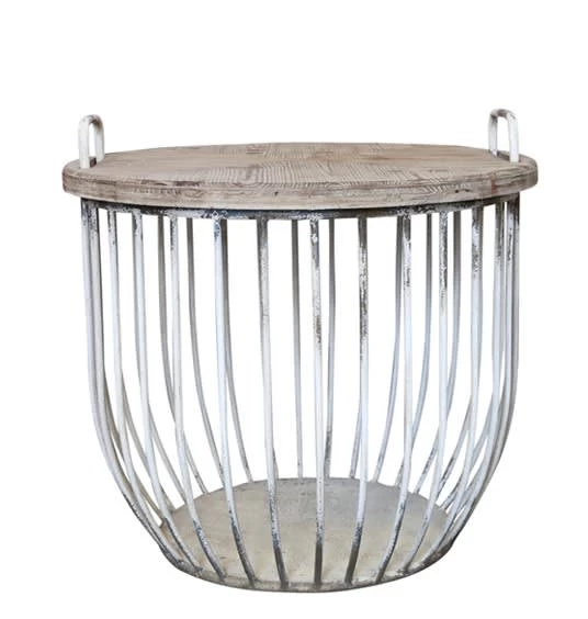 Sofatisch Mit Holzdeckel 49 Cm