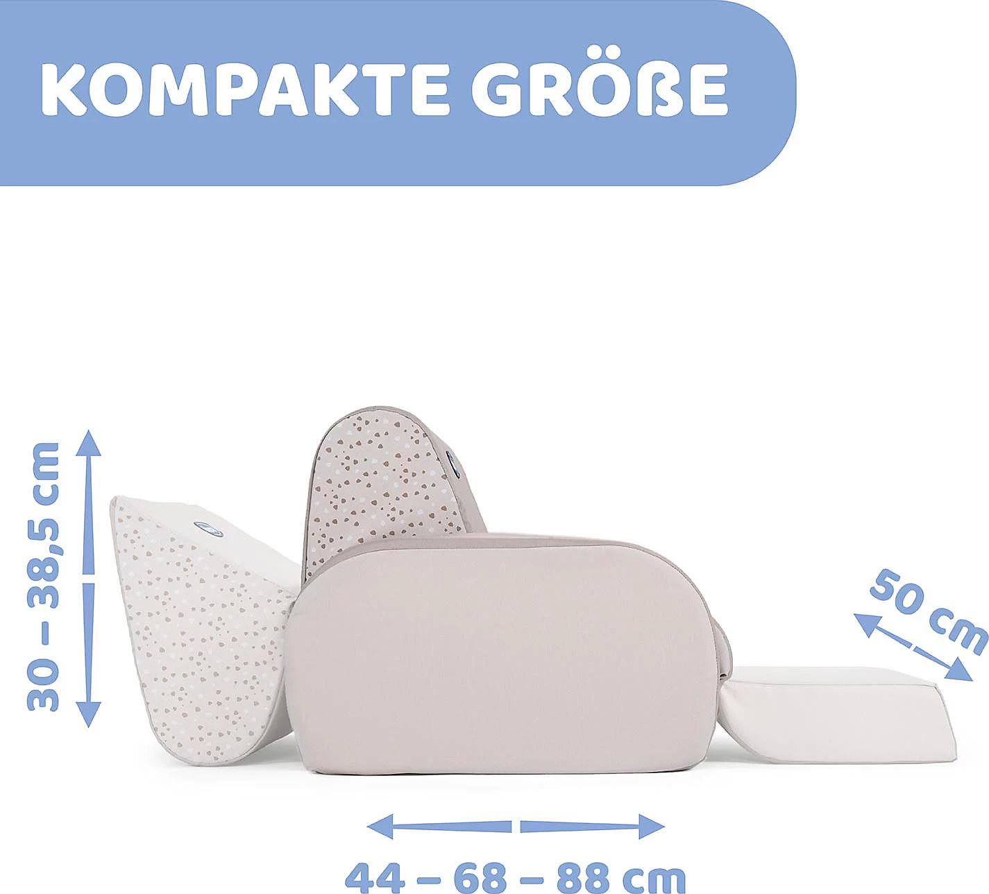 CHICCO Kindersessel Twist - Multifunktional, Grau – Bild 9