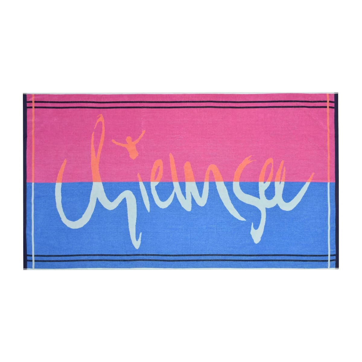 Chiemsee Velours Strandtuch St. Lucia In Lila Und Blau – Bild 2