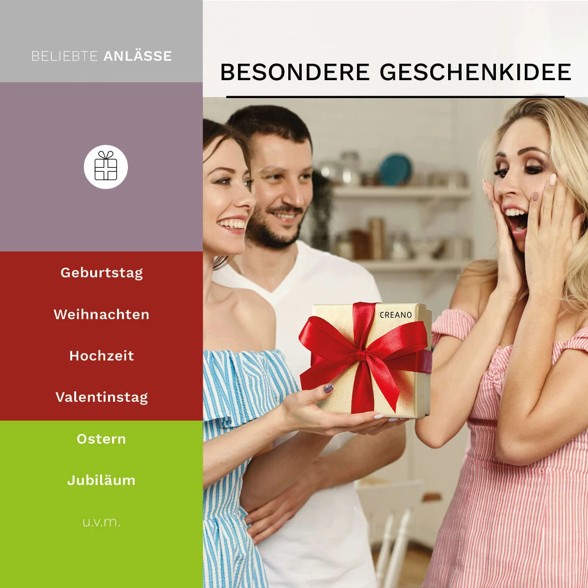 MIXED 6er Magnetbox Teeblumen Grüner/Weißer/Schwarzer Tee – Bild 5