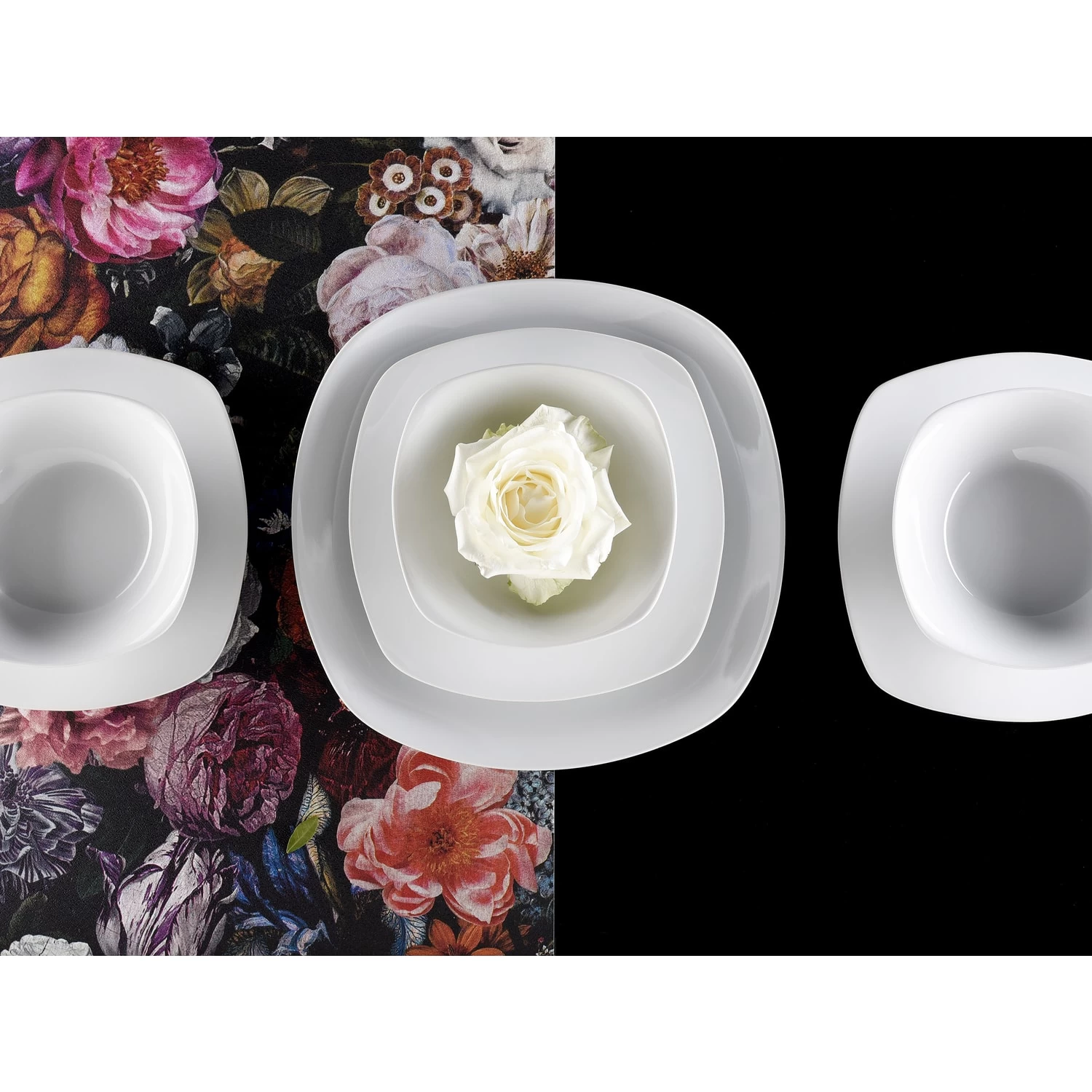 CreaTable, Square 13915, Serie Square Weiss, Kombiservice 16tlg – Bild 5