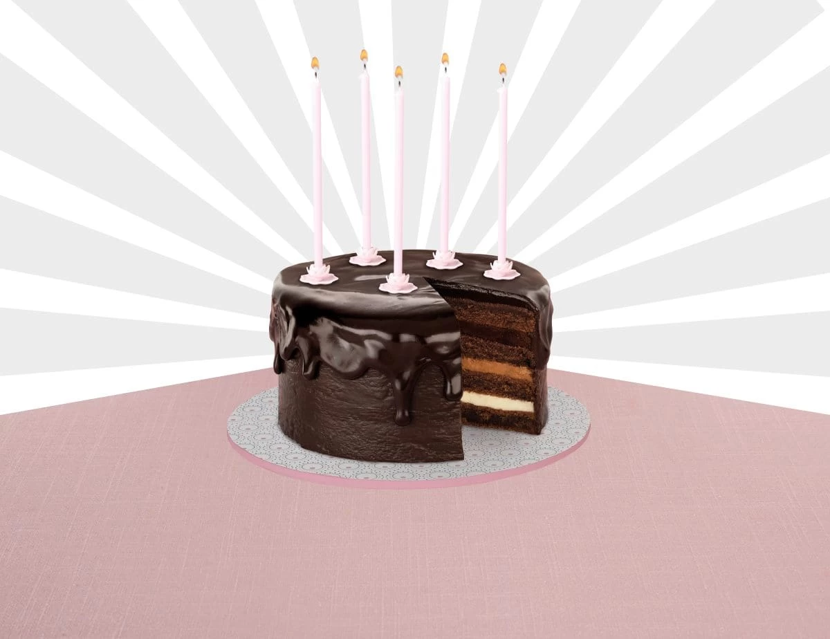 Dr. Oetker 24 Kerzen Inkl. 12 Halter, Ø 0,5x12,5 Cm – Bild 3