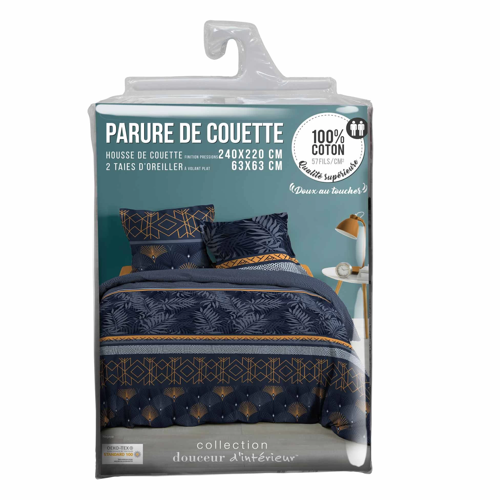 Bettwäsche-Set In Blau – Bild 2