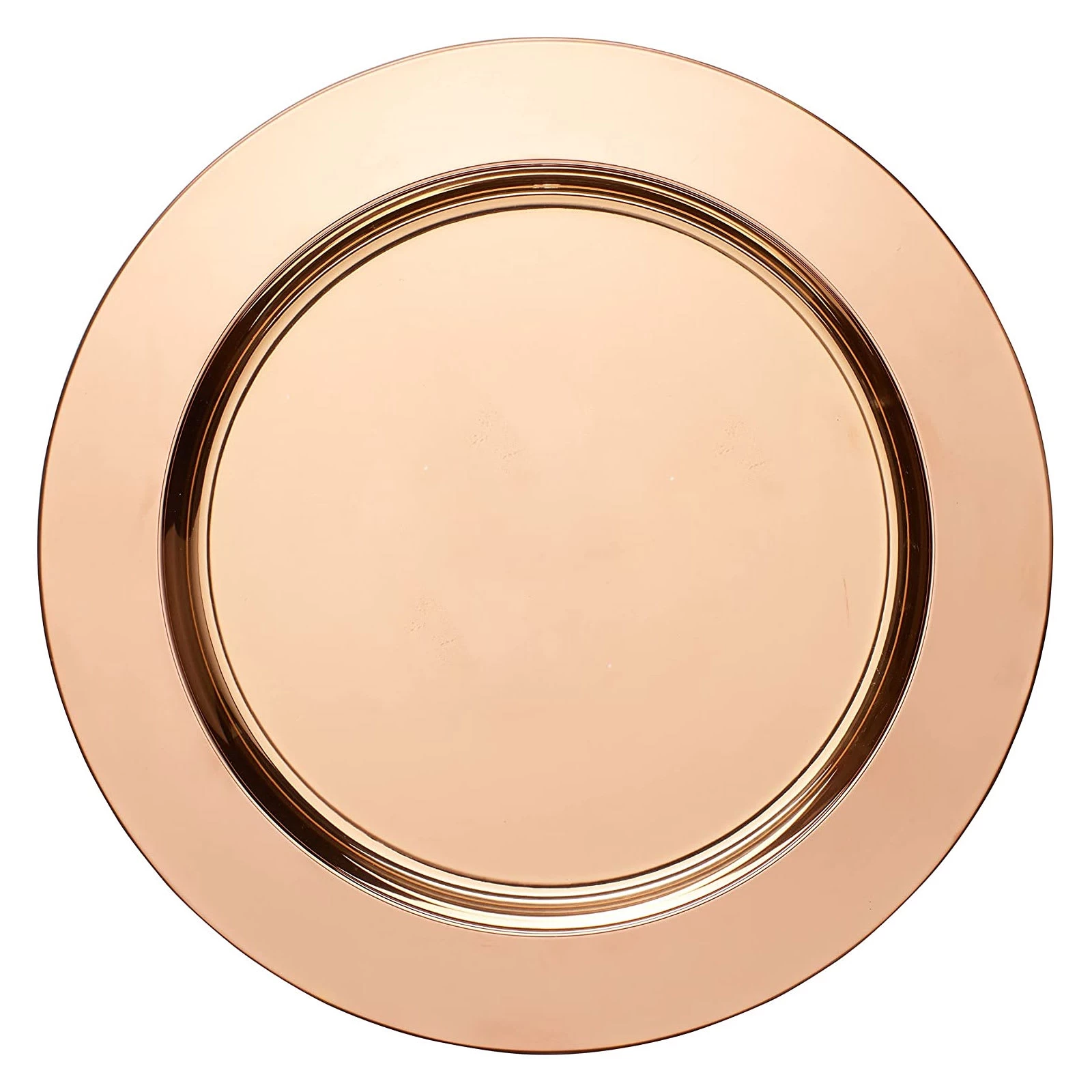2 Er-Set Platzteller-Set Aus Hochwertigem Edelstahl In Kupfer – Bild 2