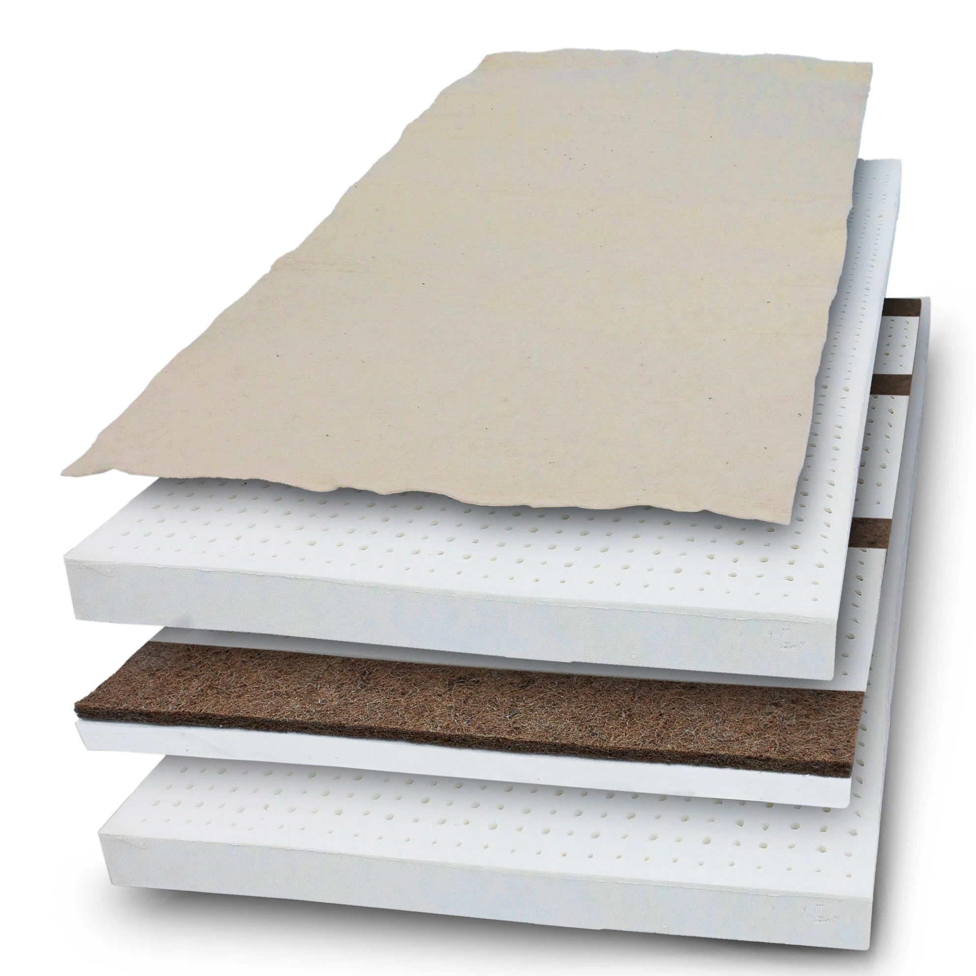 Bio-Matratze "Smaragd" In Natur – Bild 2