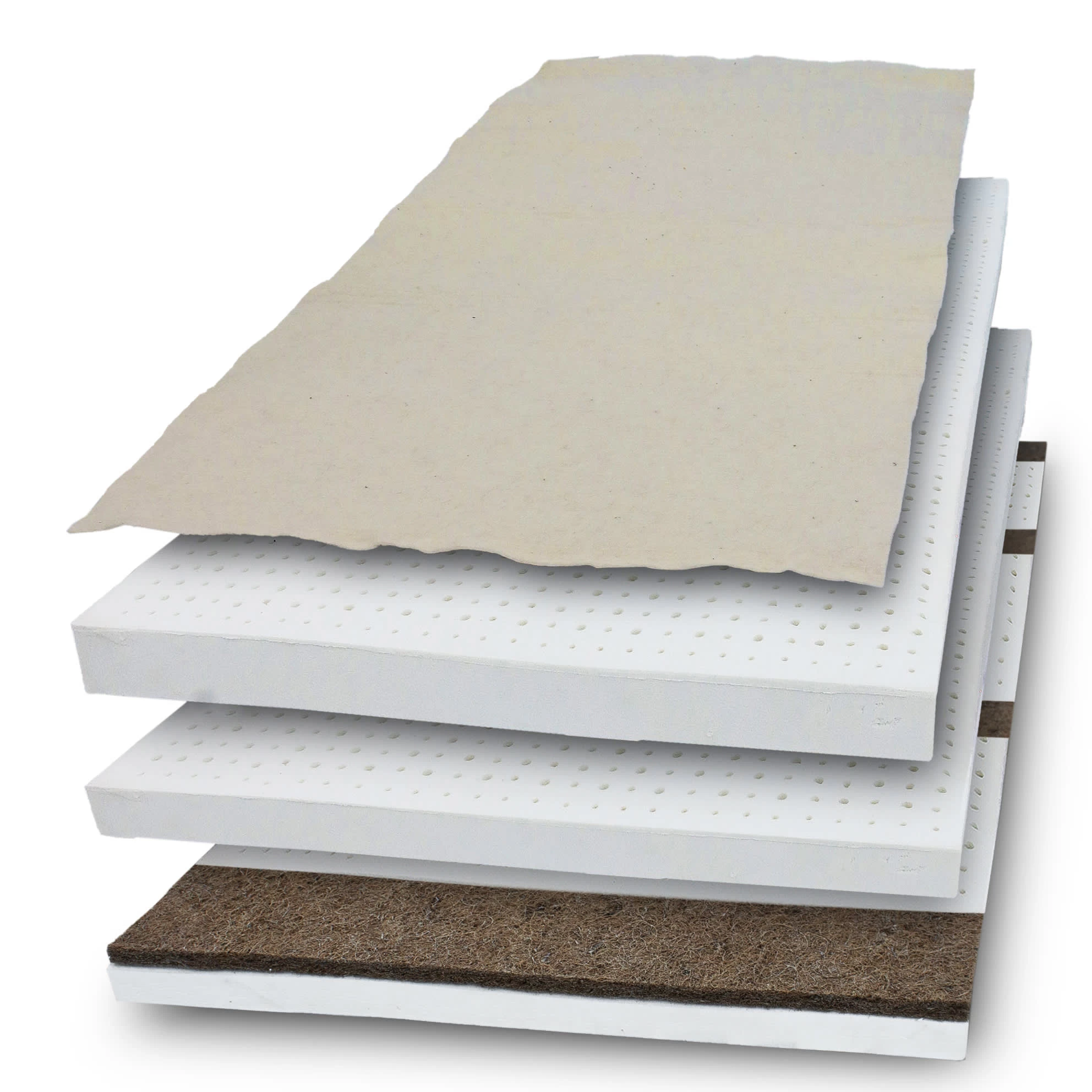 Bio-Matratze "Smaragd" In Natur – Bild 3