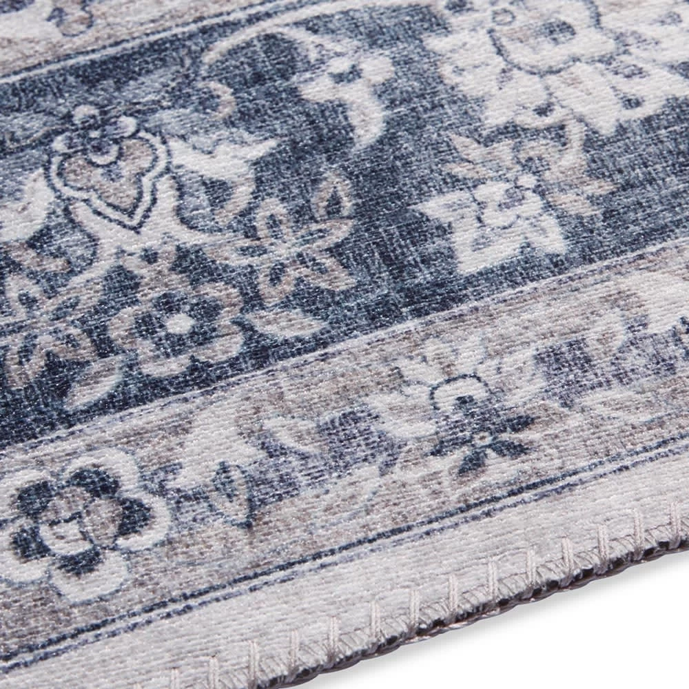 Kurzflor Teppich Nain Saphirblau – Bild 3