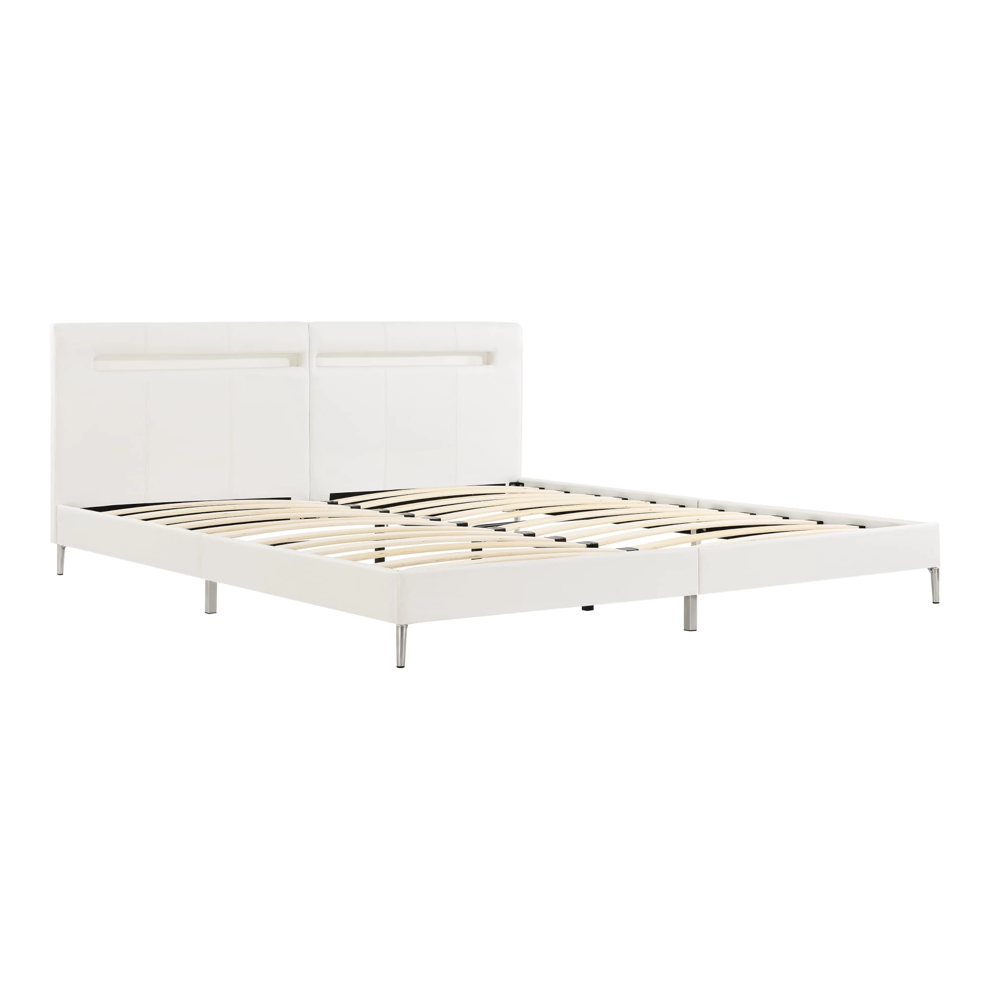 LED Bett Taastrup In Weiß (B)180cm – Bild 3