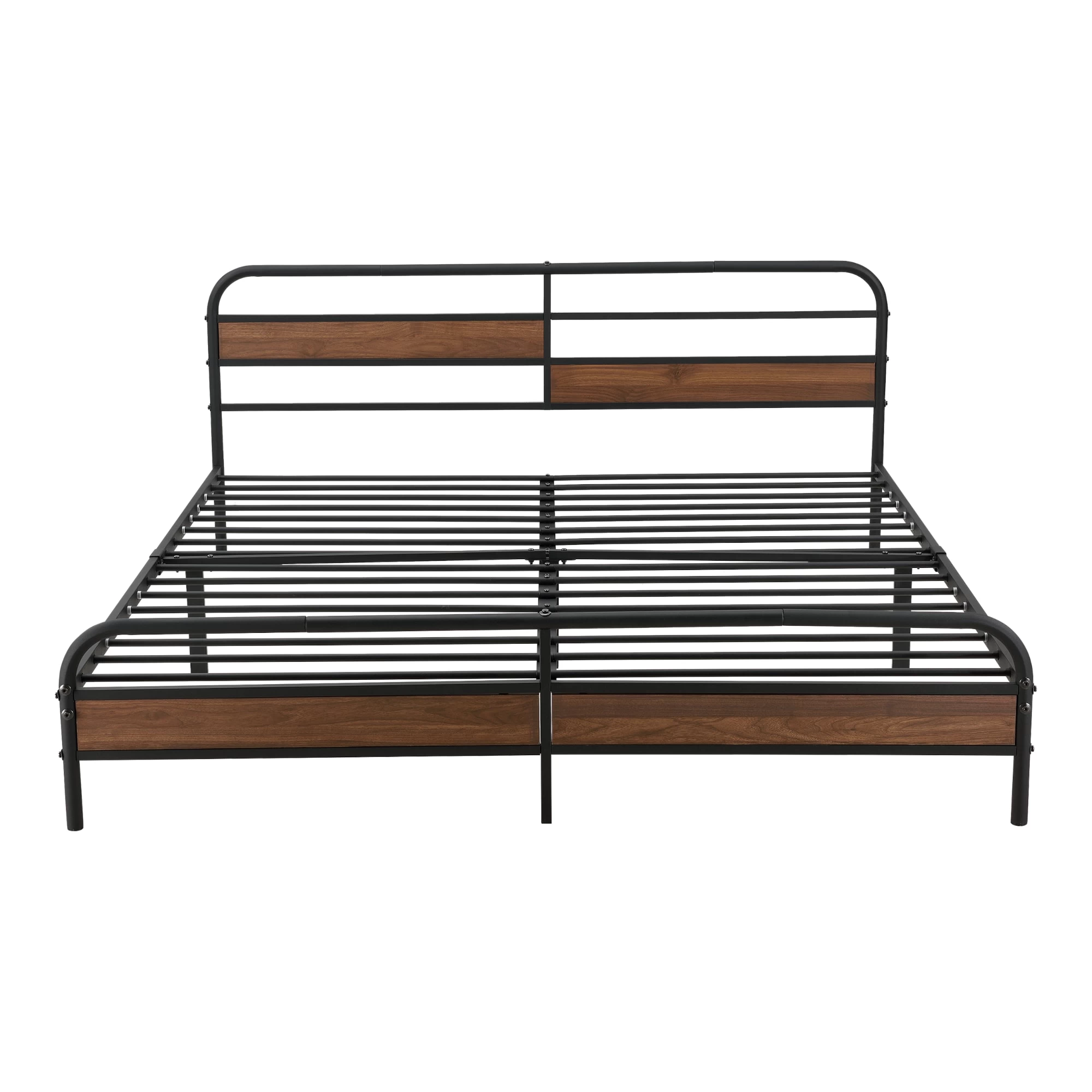 Metallbett Aarau In Braun Schwarz (B)180cm – Bild 4