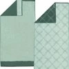 Duschtuch 2er-Pack Nagold In Jade-oliv