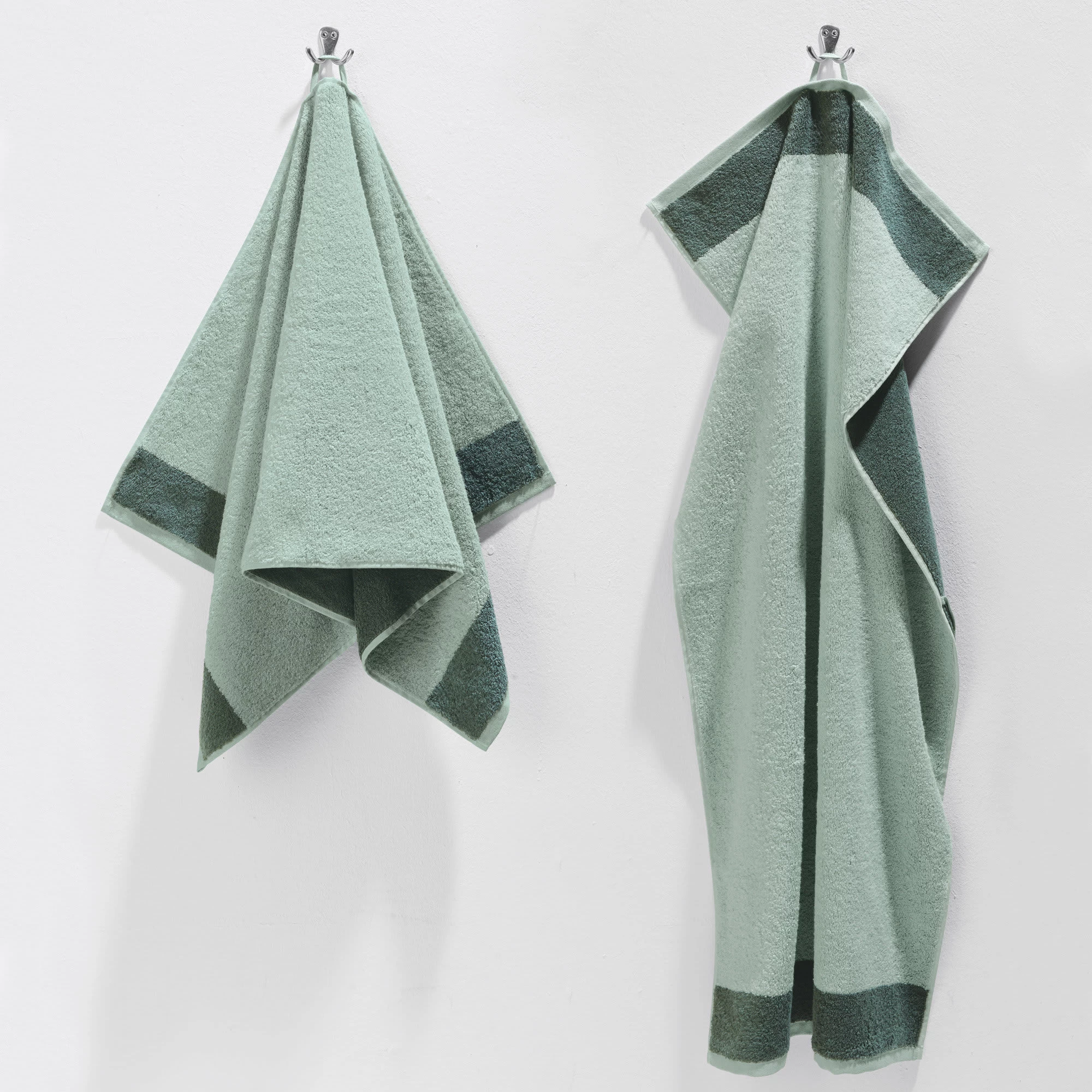 Duschtuch 2er-Pack Nagold In Jade-oliv – Bild 7