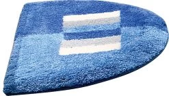 Duschvorlage Halbrund Korfu In Blau