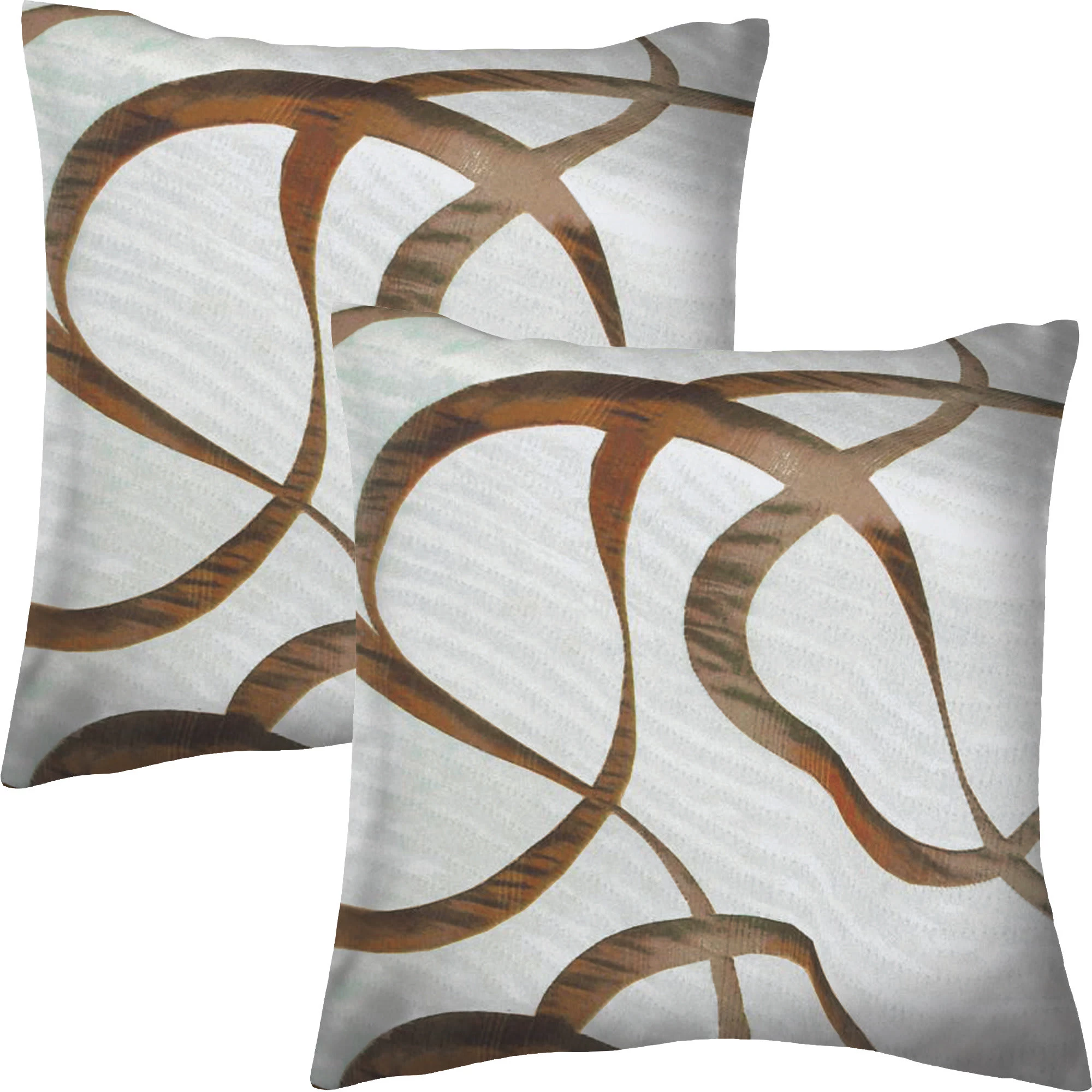 Kissenhülle 2er-Pack In Braun