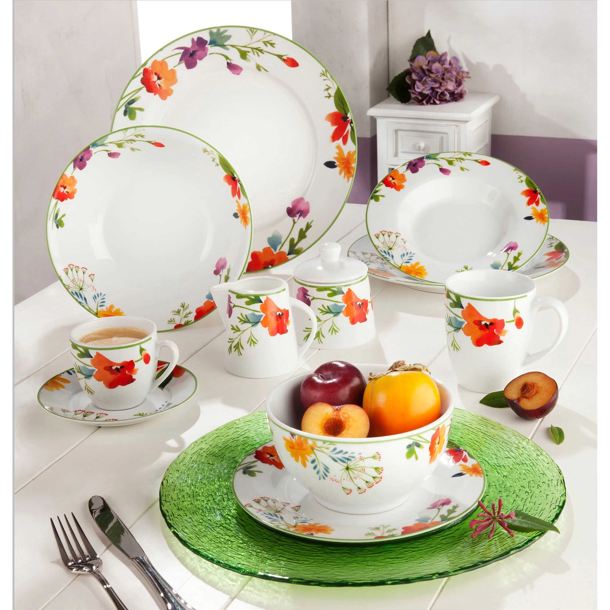 Servierset 2-tlg. Firenze In Bunt – Bild 2