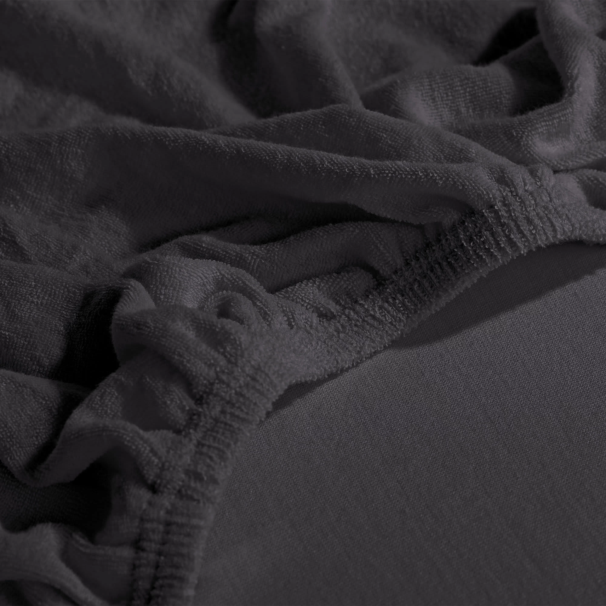 Spannbettlaken Füssen In Dunkelgrau – Bild 3