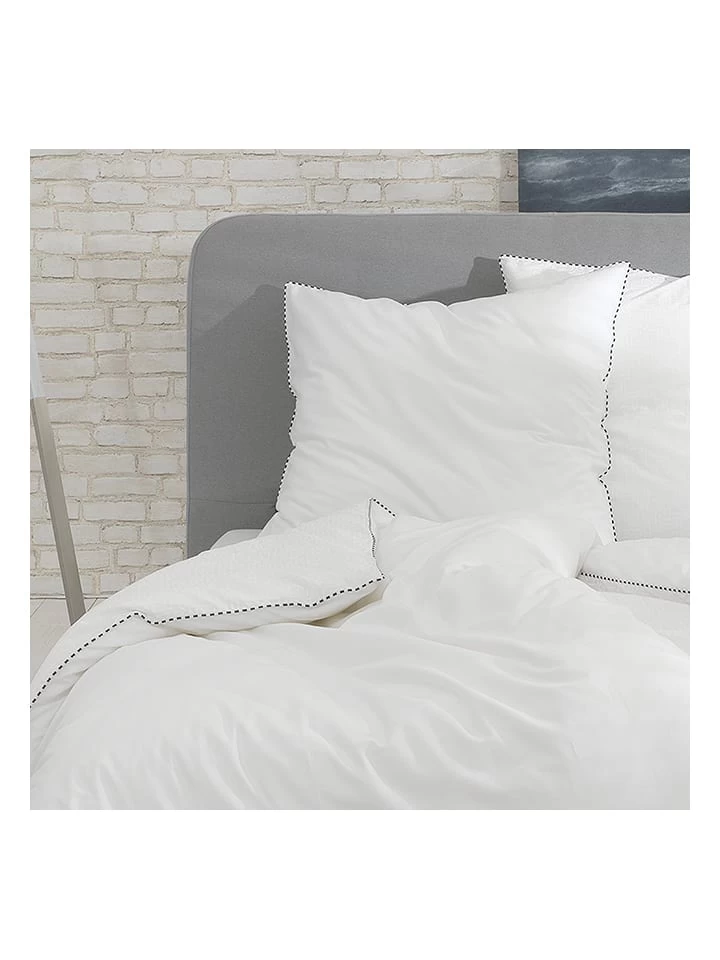 Renforcé-Bettwäsche-Set "Scatter" In Weiß – Bild 3