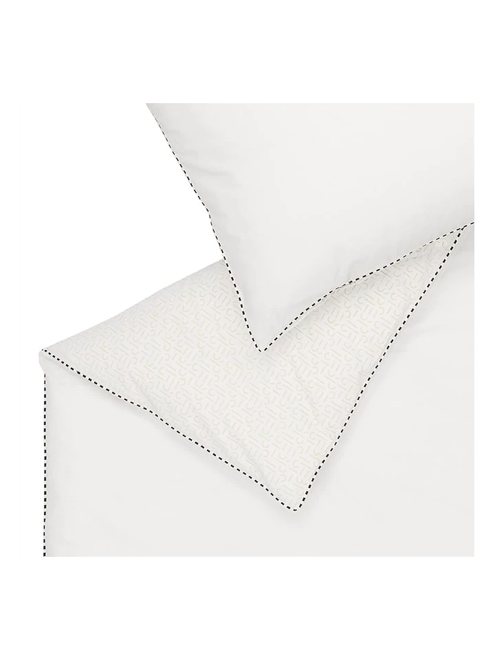 Renforcé-Bettwäsche-Set "Scatter" In Weiß