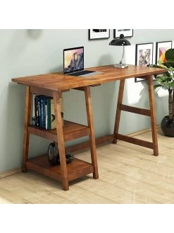 Schreibtisch "Perla" In Kiefer - (B)120 X (H)73,5 X (T)51 Cm