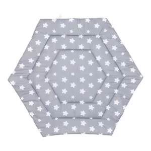 Fillikid Laufgittereinlage 6-eckig In Grau