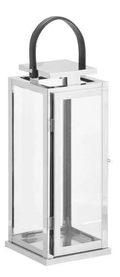 Edelstahl Lampe In Silber