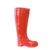 Schirmständer "Stiefel" In Rot - H. 45 Cm - B. 26 Cm