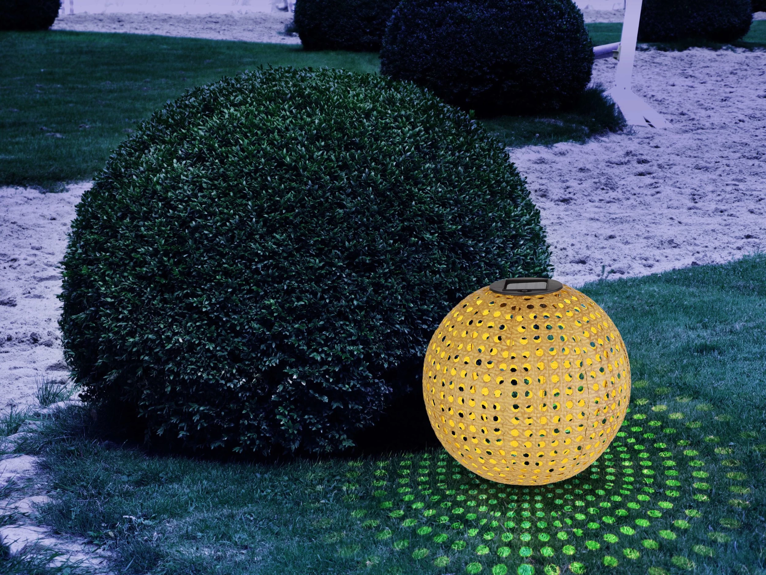 Solarleuchte "SOLARLEUCHTE METALL BRAUN, 1XLED" In Brown – Bild 2