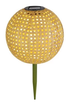 Solarleuchte "SOLARLEUCHTE METALL BRAUN, 1XLED" In Brown